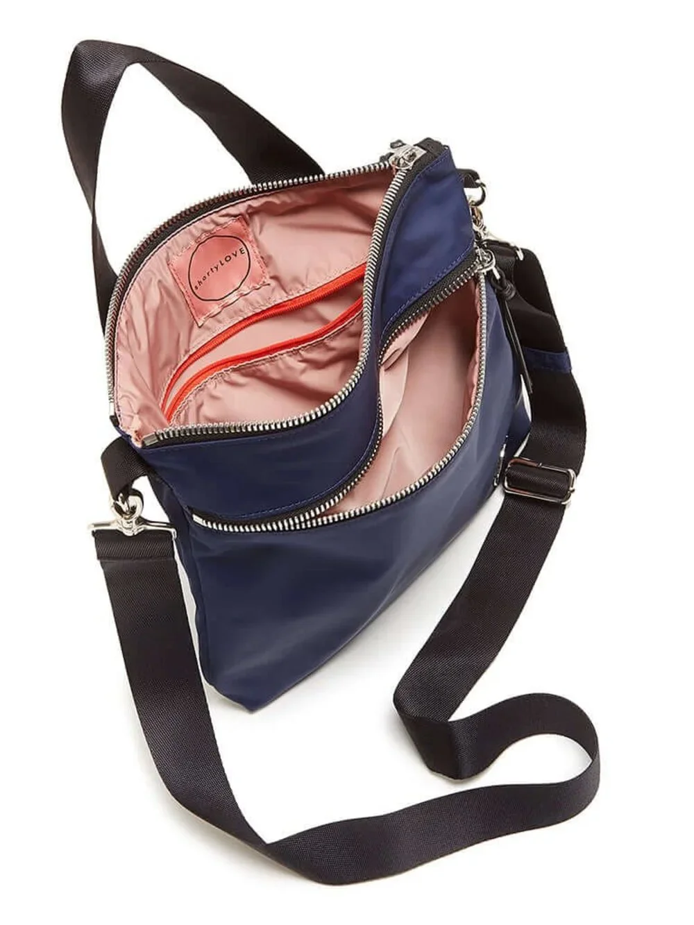 ShortyLOVE Amuse Crossbody Bag Navy BRAND NEW IN PACKAGING - Picture 3 of 3